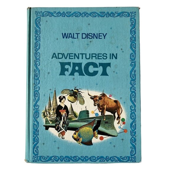 WALT DISNEY ADVENTURES IN FACT 1970 HC The Disney Parade - Picture 1 of 8